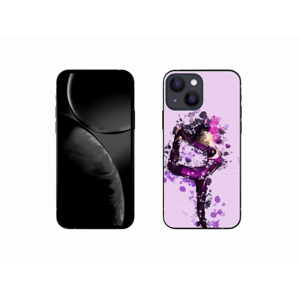 Zselés borítás mmCase iPhone 13 mini 5.4 - balerina tokhoz