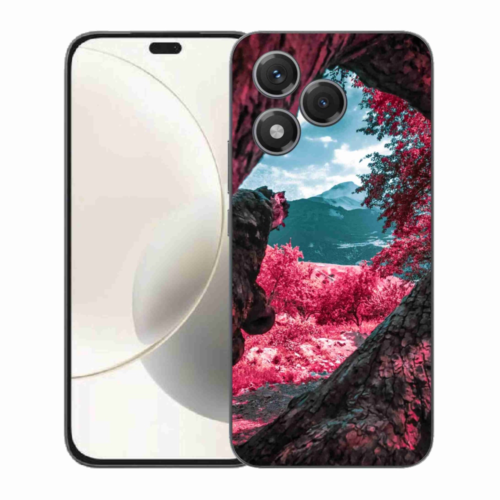 Zselés borítás mmCase a Honor 400 Lite-hoz - hegyi kilátás