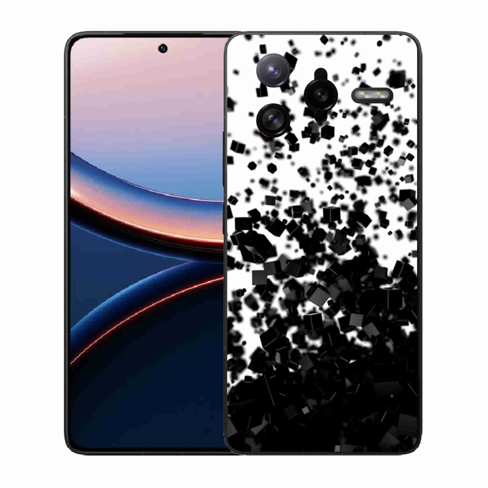 Gél borítás mmCase a Xiaomi Poco F7 Ultra számára - absztrakt minta 1