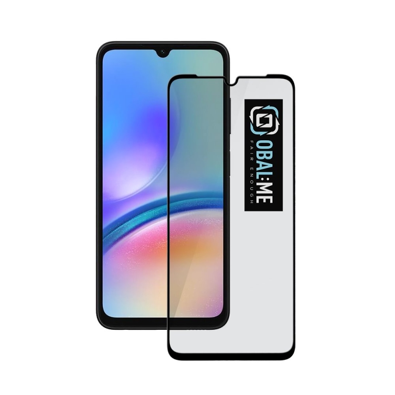 CSOMAG:ME 5D edzett üveg Samsung Galaxy A05s Fekete