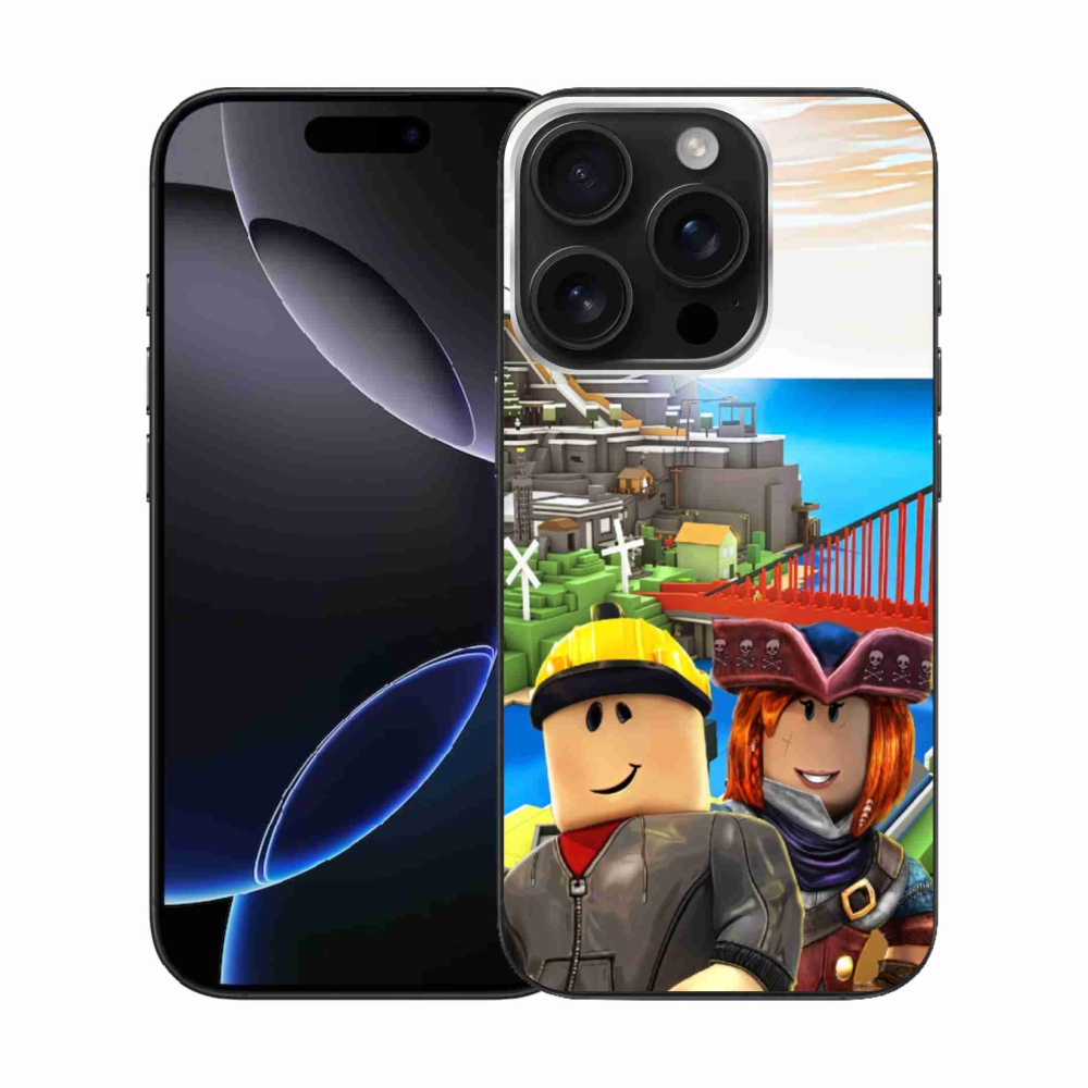 Zselés borítás mmCase iPhone 16 Pro készülékhez - roblox 1