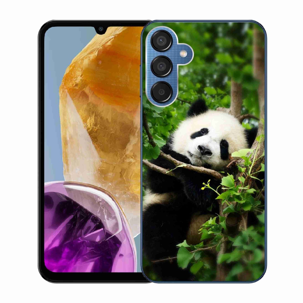 Gél védőhuzat mmCase Samsung Galaxy M15 5G - panda