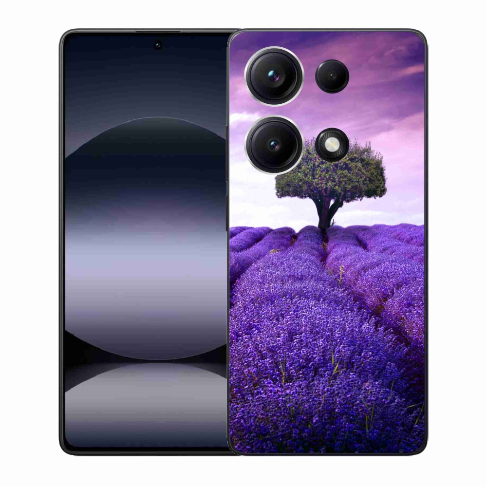 Gél borítás mmCase a Xiaomi Redmi Note 14S-hez - levendula rét