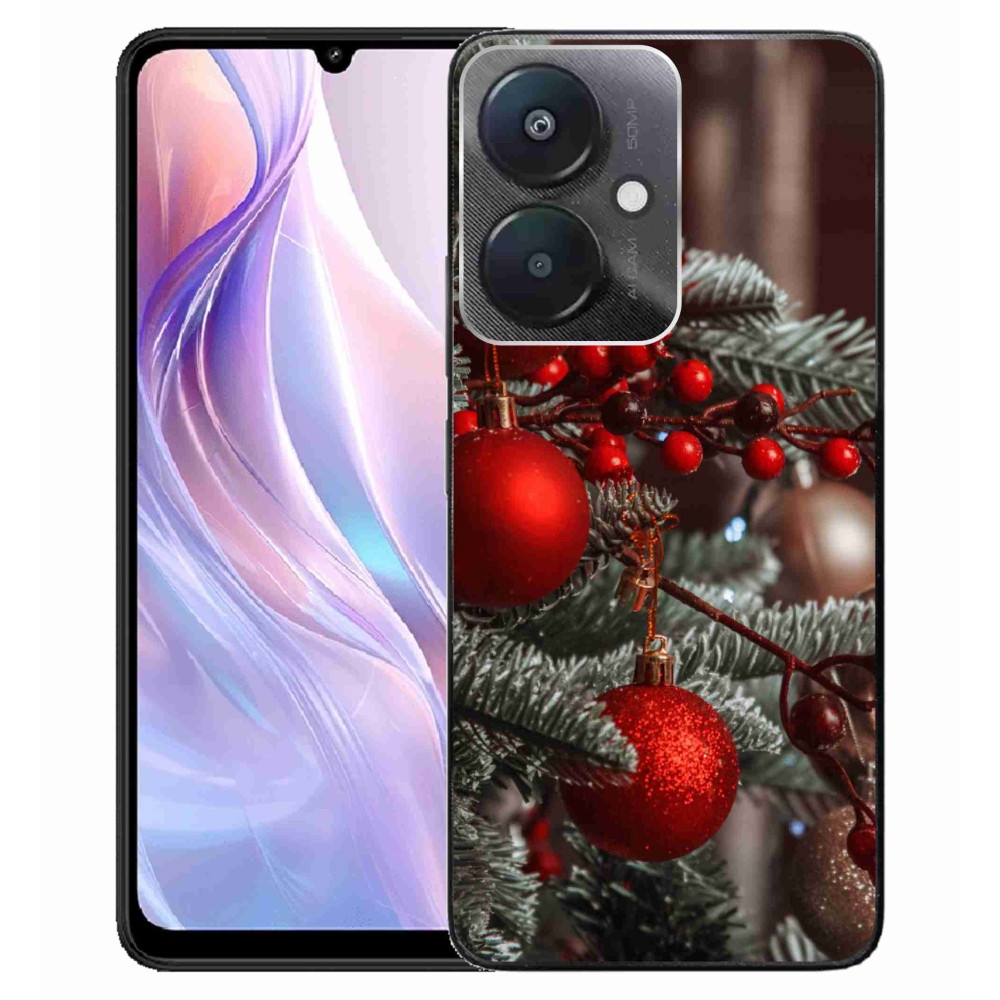 Gél borító mmCase a Xiaomi Redmi 13C 5G számára - karácsonyi dekorációk 2