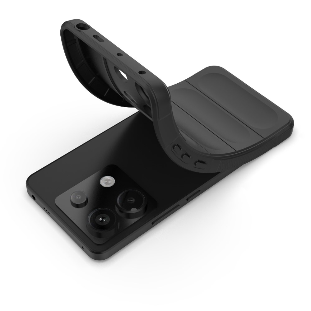 Rugg tartós zselés tok Xiaomi Redmi Note 13 Pro 5G/Poco X6 5G - fekete