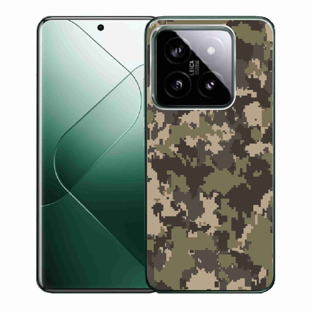 Gél borítás mmCase a Xiaomi 14-hez - terepszínű minta 12