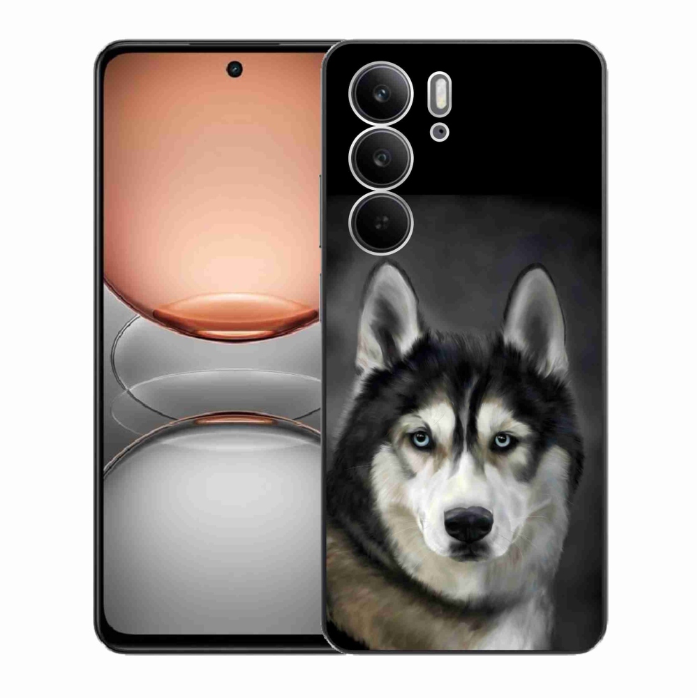 Gél borítás mmCase a Realme C75 készülékhez - husky