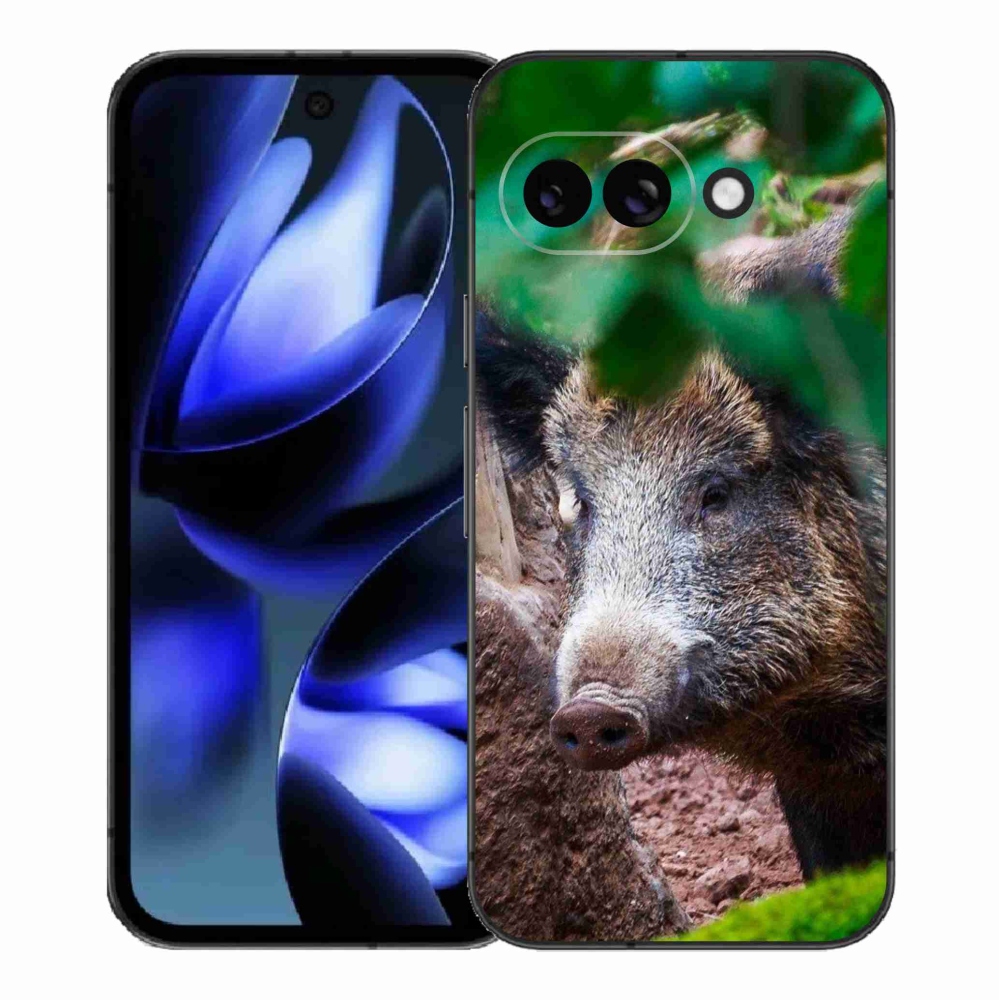 Gél borítás mmCase a Google Pixel 9a készülékhez - vaddisznó