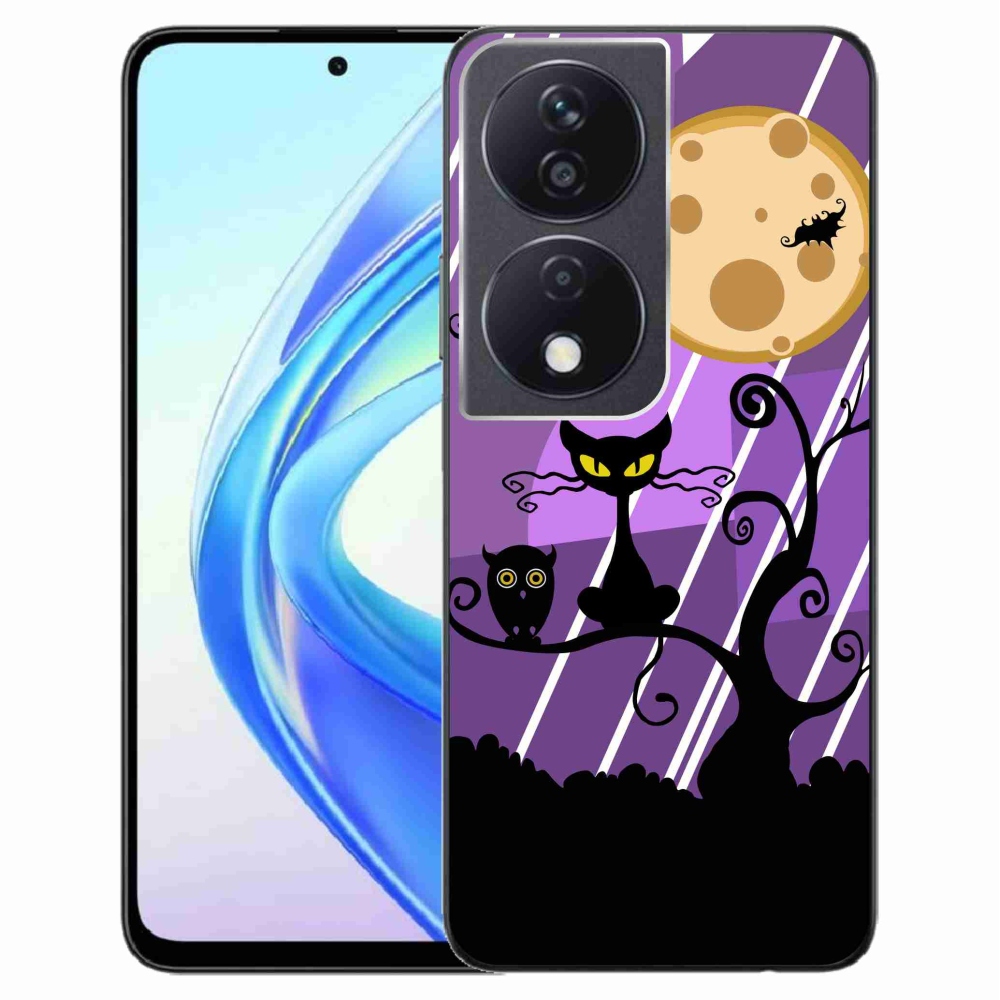 Zselés borítás mmCase a Honor X7b/Honor 90 Smart számára - halloween