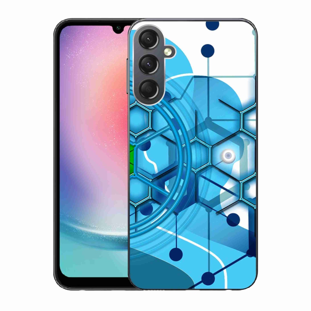 Gél borítás mmCase Samsung Galaxy A24 készülékhez - absztrakt minta 2