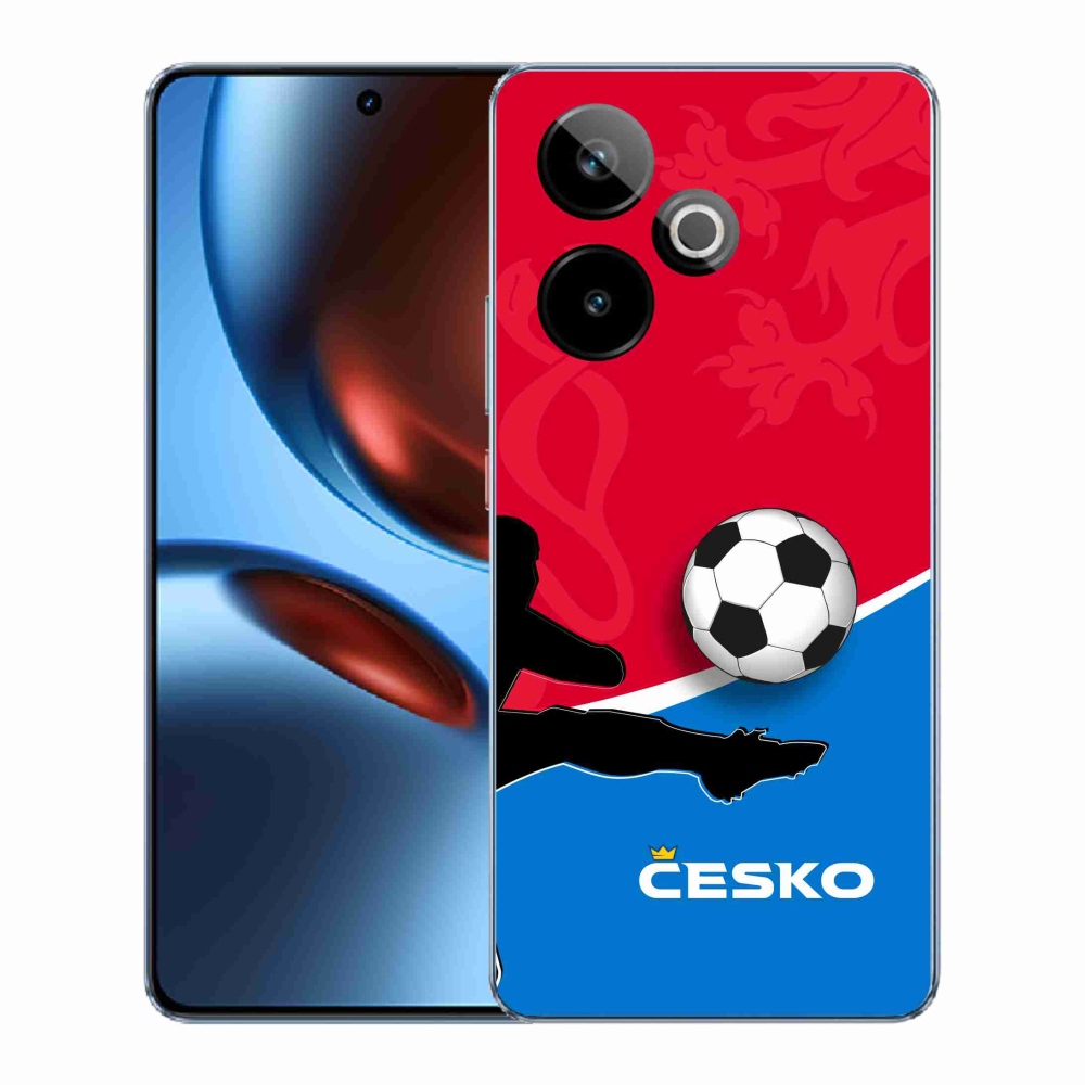 Rugalmas zselés tok mmCase képpel a Realme GT 7 5G/GT 7T 5G - futball Csehország 2