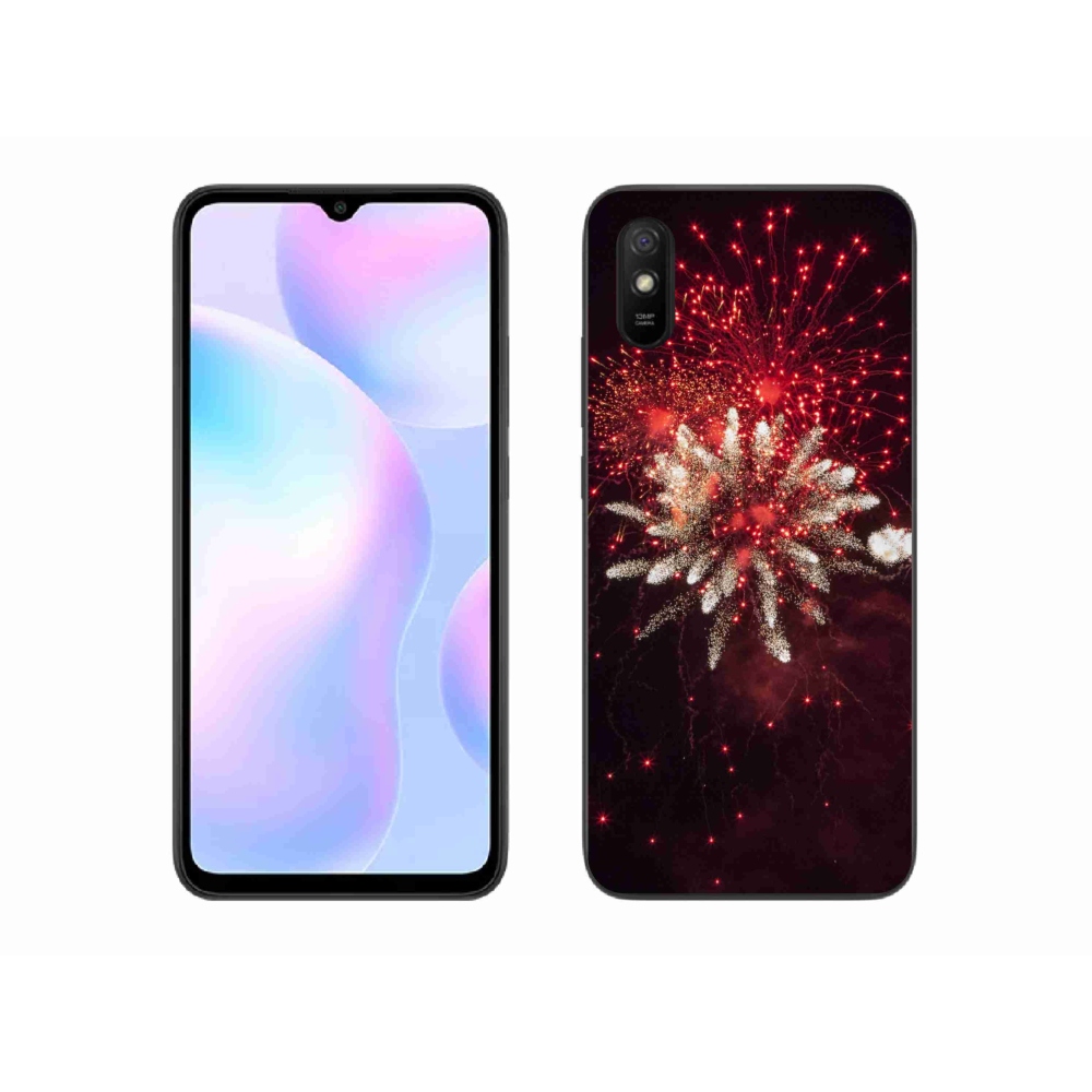 Gél borítás mmCase a Xiaomi Redmi 9AT-hoz - tűzijátékok