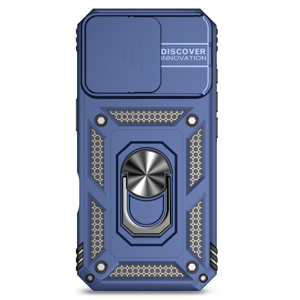 Tartós csúszásbiztos borítás iPhone 16 Pro készülékhez - kék