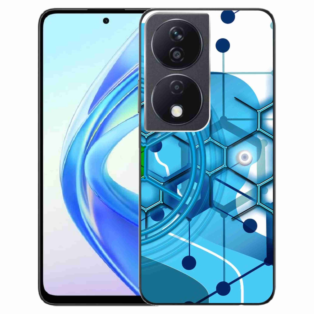 Zselés borítás mmCase a Honor X7b/Honor 90 Smart készülékhez - absztrakt minta 2