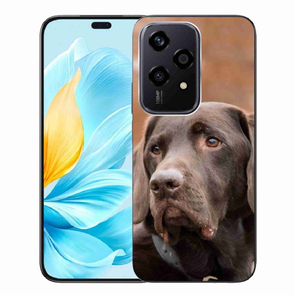 Gél tok mmCase a Honor 200 Lite 5G készülékhez - barna labrador