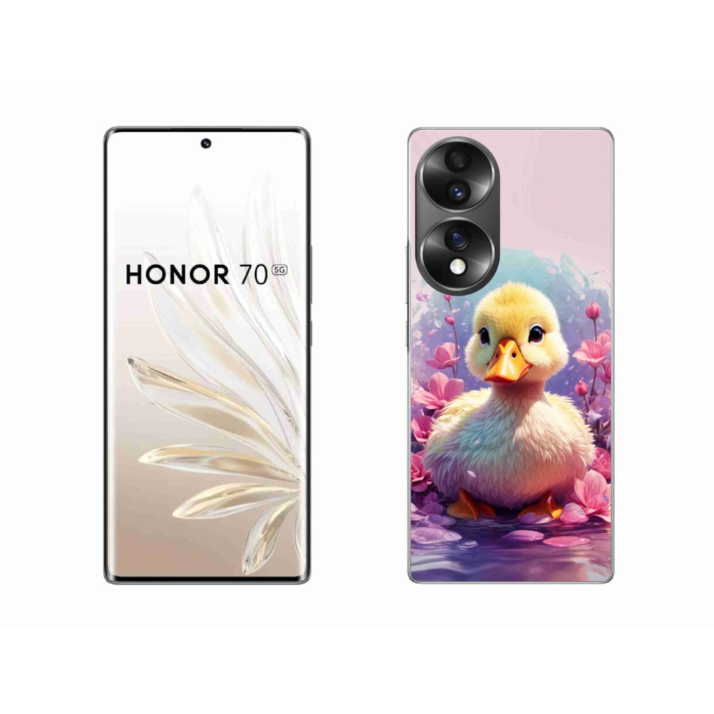 Zselés borítás mmCase a Honor 70-hez - kacsa