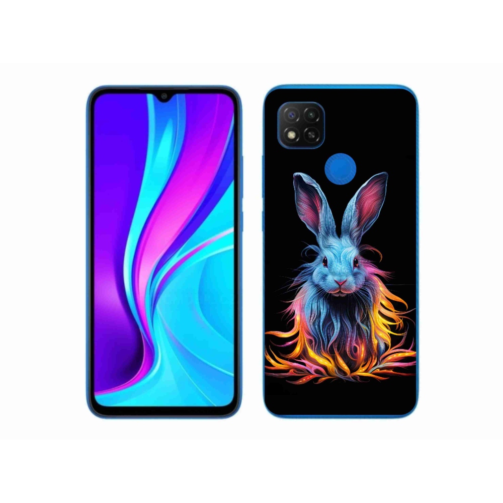 Gél borítás mmCase a Xiaomi Redmi 9C-hez - absztrakt nyúl