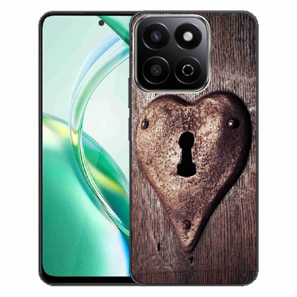 Zselés borítás mmCase a Honor 200 Smart 5G készülékhez - szív alakú zár