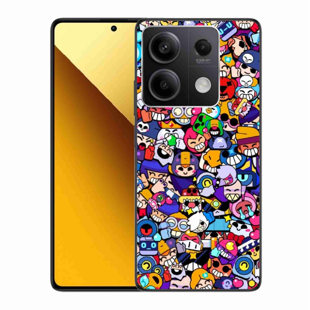 Gél borítás mmCase a Xiaomi Redmi Note 13 5G-hez - brawl stars 2