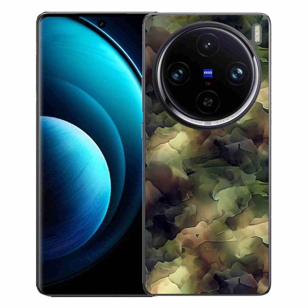 Zselés borítás mmCase a Vivo X100 Pro 5G készülékhez - álcázó minta 10
