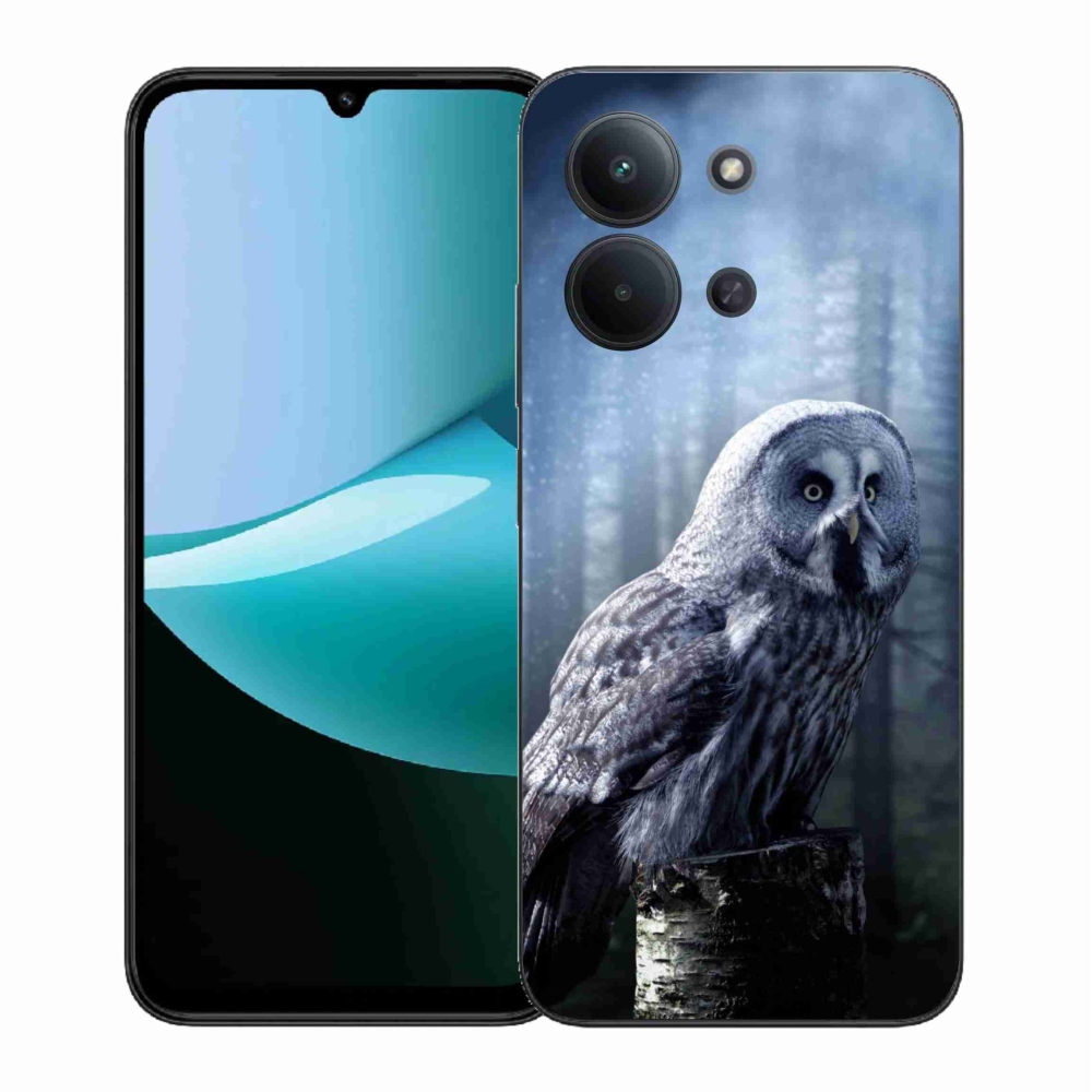 Gél védőburkolat mmCase a Xiaomi Redmi 15C 4G (171mm)/Poco C85 4G (171mm) - bagoly