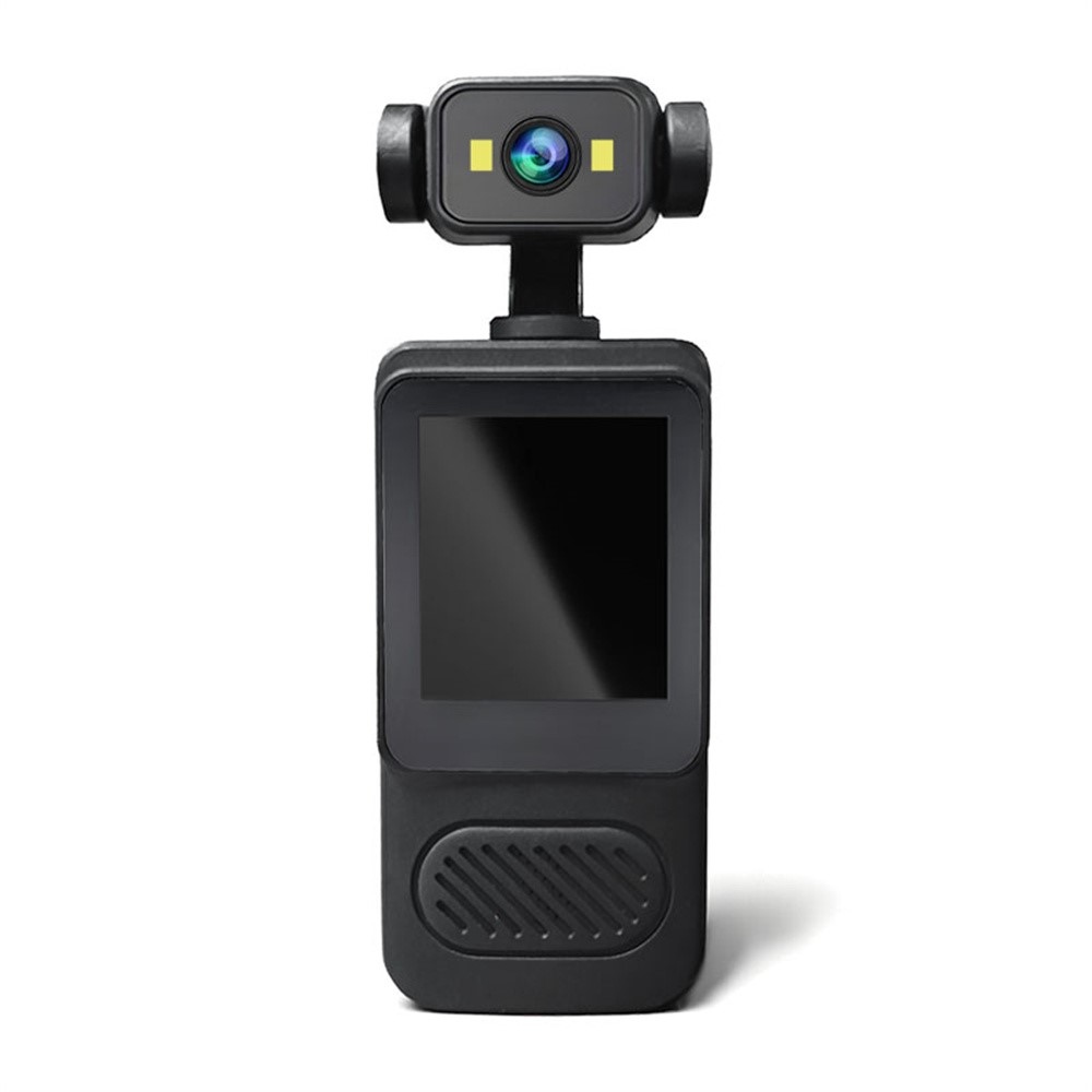 Y2 mini 4K kamera kijelzővel, forgatható objektívvel és fénnyel