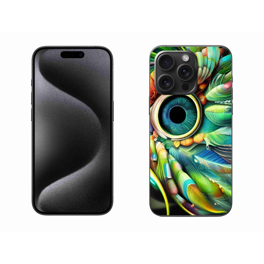 Gél borítás mmCase iPhone 15 Pro Max készülékhez - absztrakt motívum 18