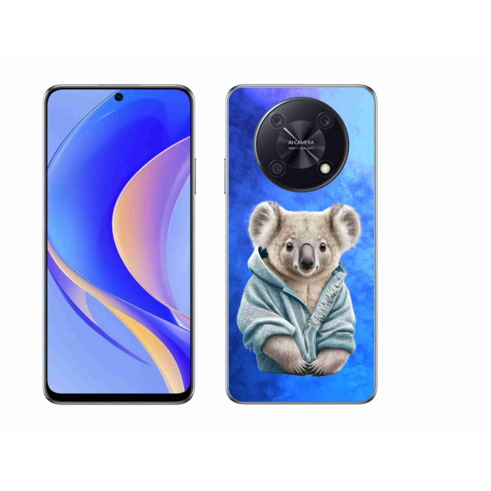 Gél borítás mmCase a Huawei Nova Y90 készülékhez - koala pulóverben