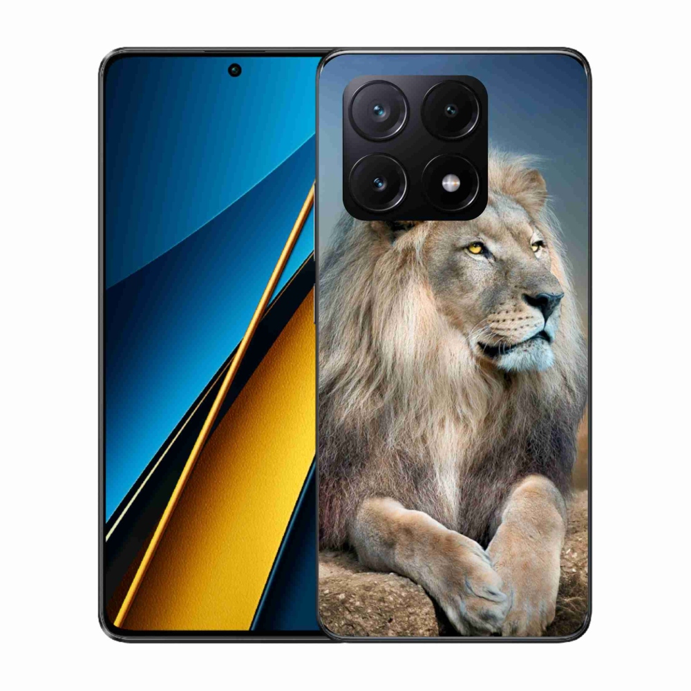 Gél tok mmCase a Xiaomi Poco X6 Pro 5G számára - Lion 1