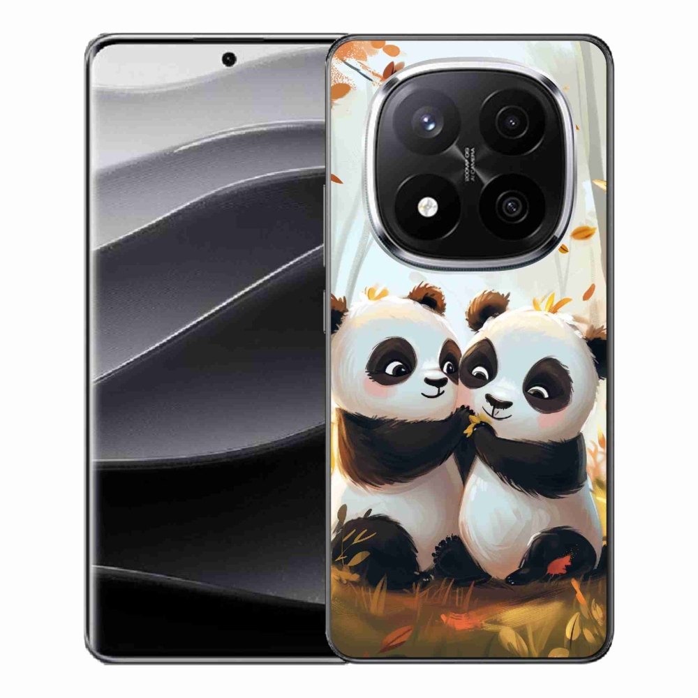 Gél borítás mmCase a Xiaomi Redmi Note 14 Pro+ 5G számára - pandák