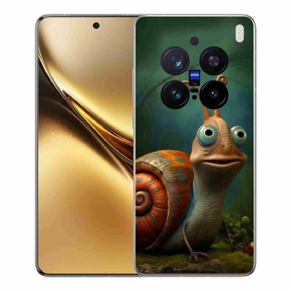 Zselés borítás mmCase a Vivo X200 Pro 5G készülékhez - csiga