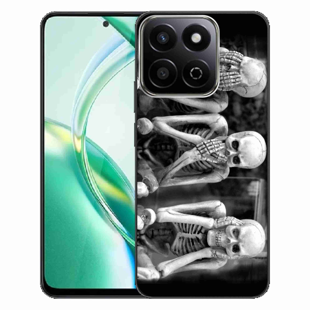 Zselés borítás mmCase a Honor 200 Smart 5G készülékhez - csontvázak