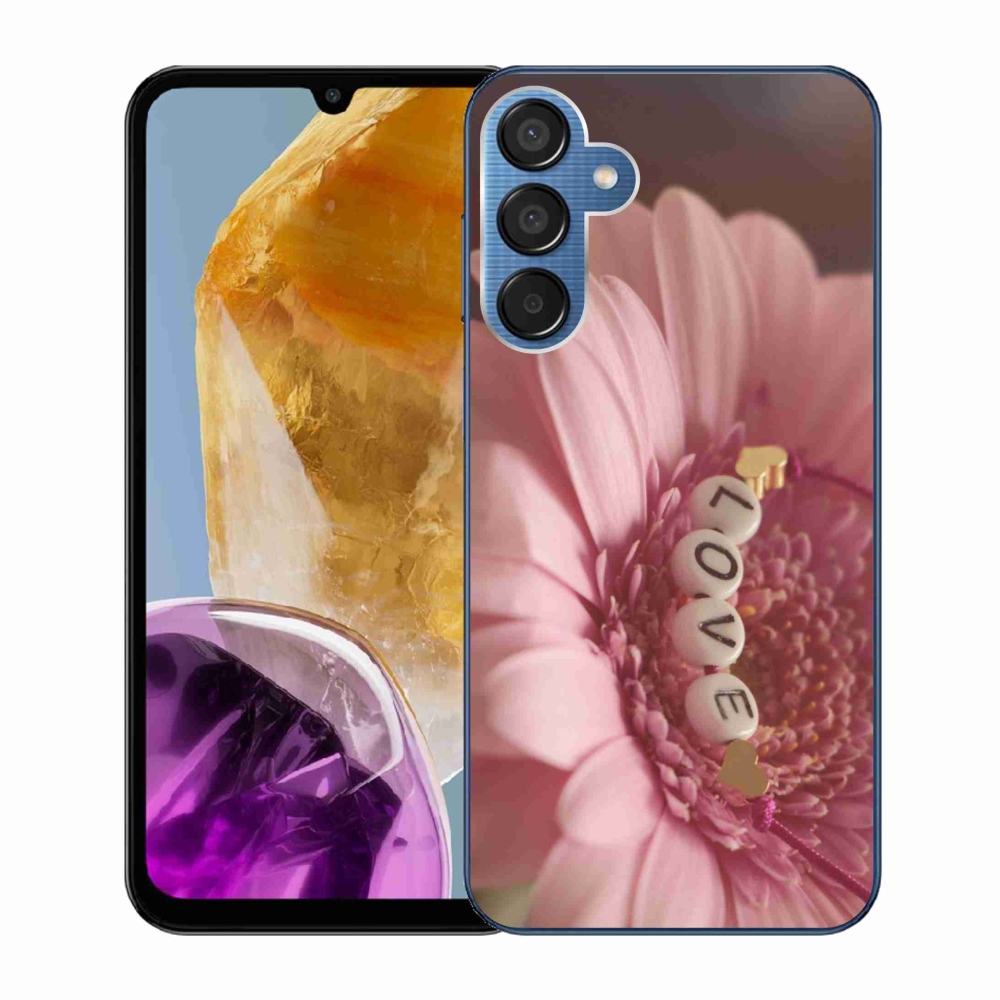 Gél borítás mmCase Samsung Galaxy M15 5G - medál szerelem
