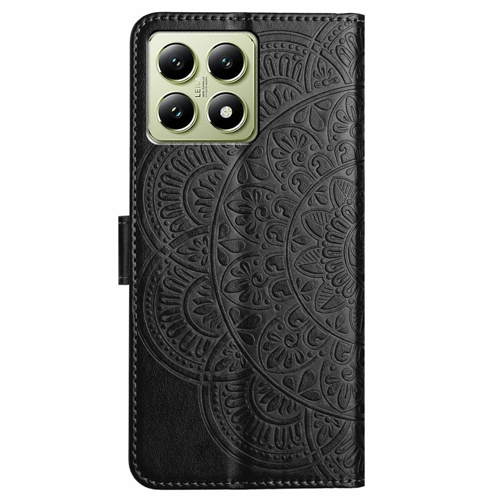 Mandala könyv tok Xiaomi 15T-hez - fekete