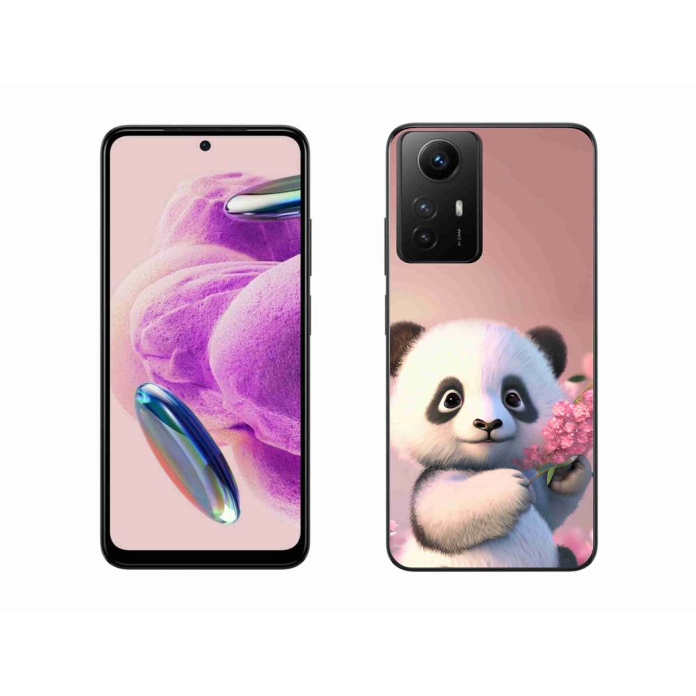 Gél borítás mmCase a Xiaomi Redmi Note 12S-hez - aranyos panda