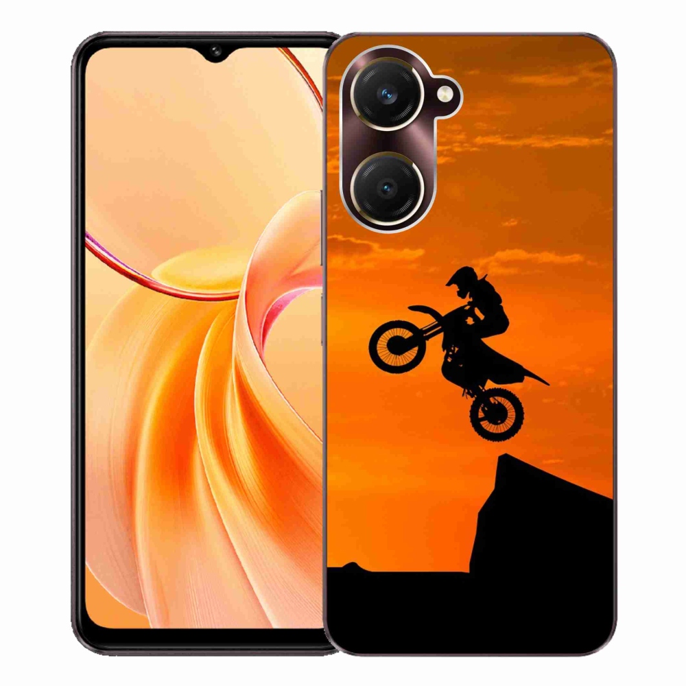 Gél borítás mmCase a Vivo Y28s 5G-hez - motocross