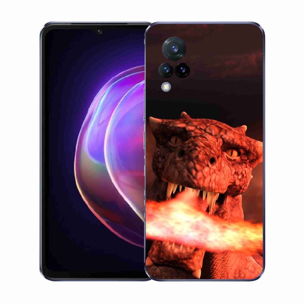 Gél borítás mmCase a Vivo V21 4G/5G készülékhez - sárkány
