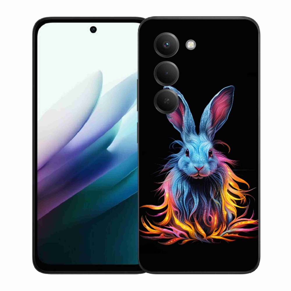 Gél borítás mmCase a Xiaomi Redmi 15 4G/5G (171mm) - absztrakt nyúlhoz