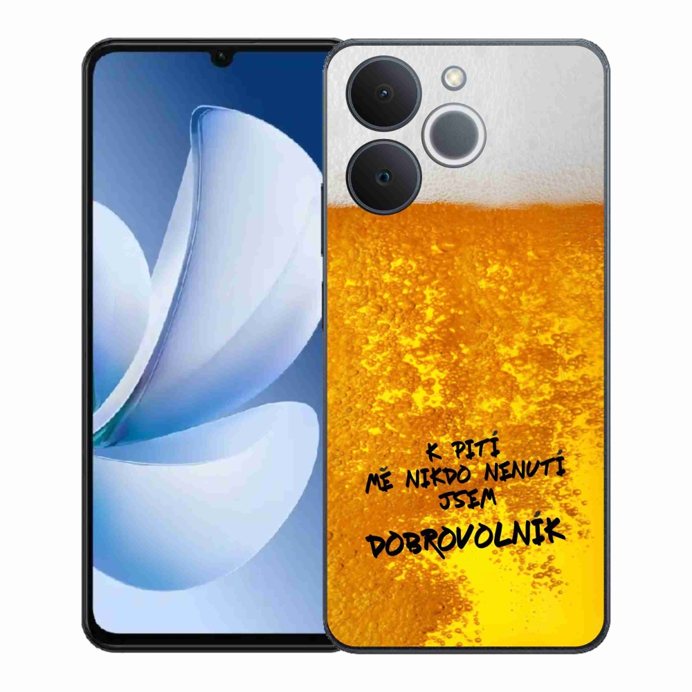 Gél borítás mmCase a Realme Note 70T-hez - sör motívum 4