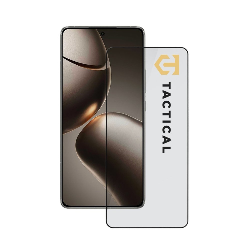 Taktikai üvegpajzs 5D üveg a Xiaomi 14T/14T Pro Fekete számára