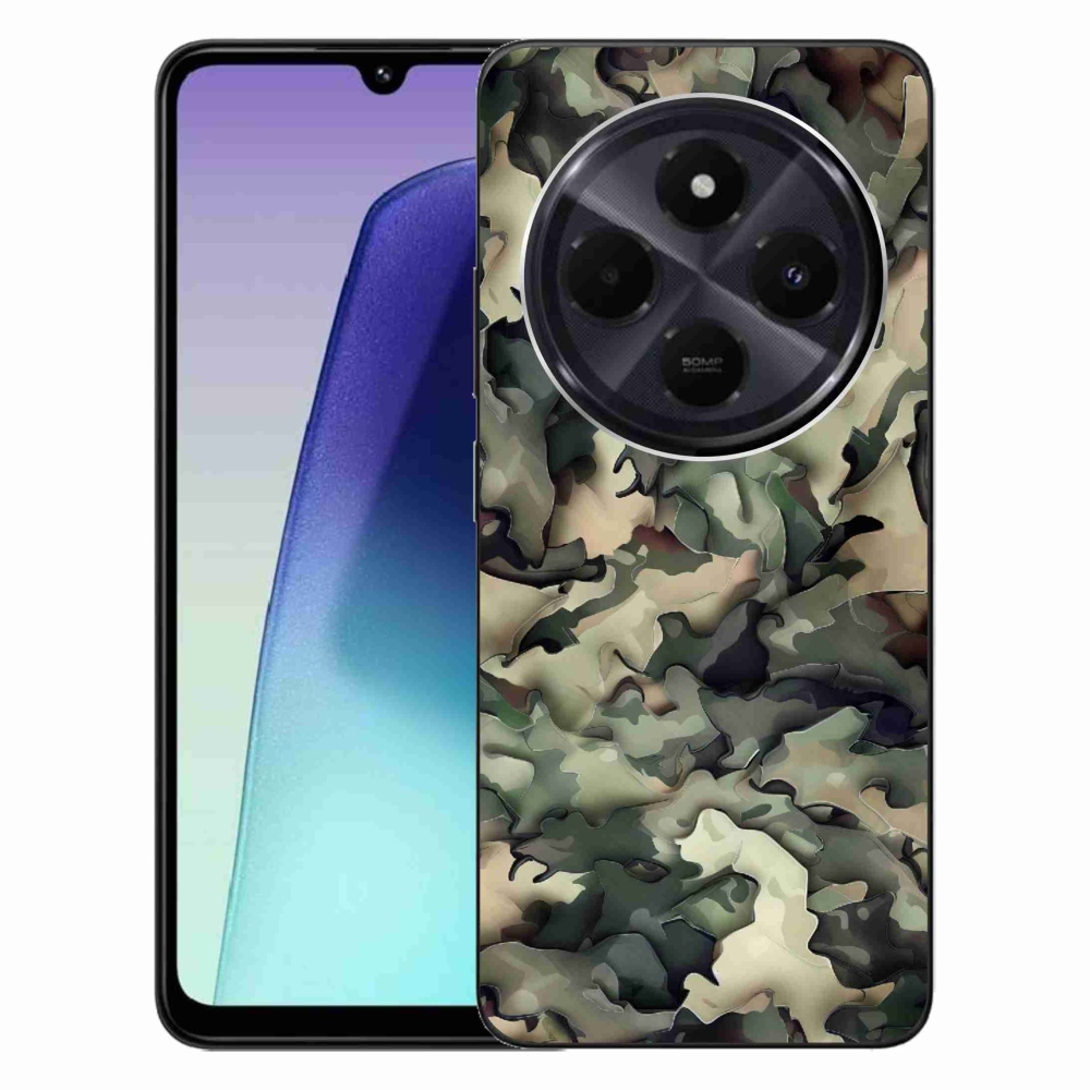 Gél borítás mmCase a Xiaomi Redmi 14C/Poco C75-hez - terepszínű minta 9