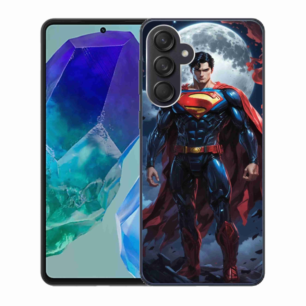 Zselés borítás mmCase Samsung Galaxy M55 5G - superman