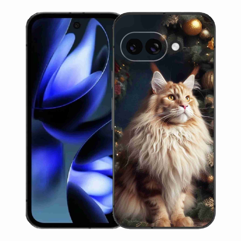 Gél borítás mmCase a Google Pixel 9a számára - macska a fánál