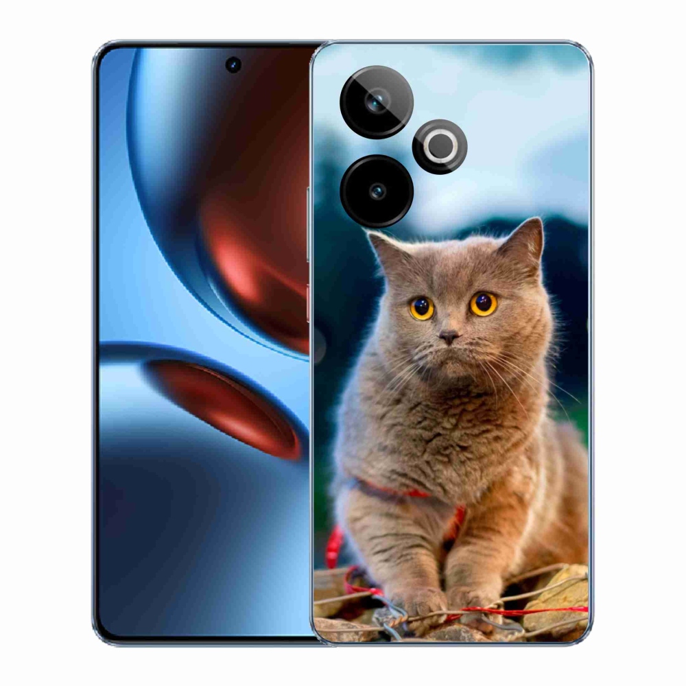 Gél védőburkolat mmCase a Realme GT 7 5G/GT 7T 5G készülékhez - brit kék 2