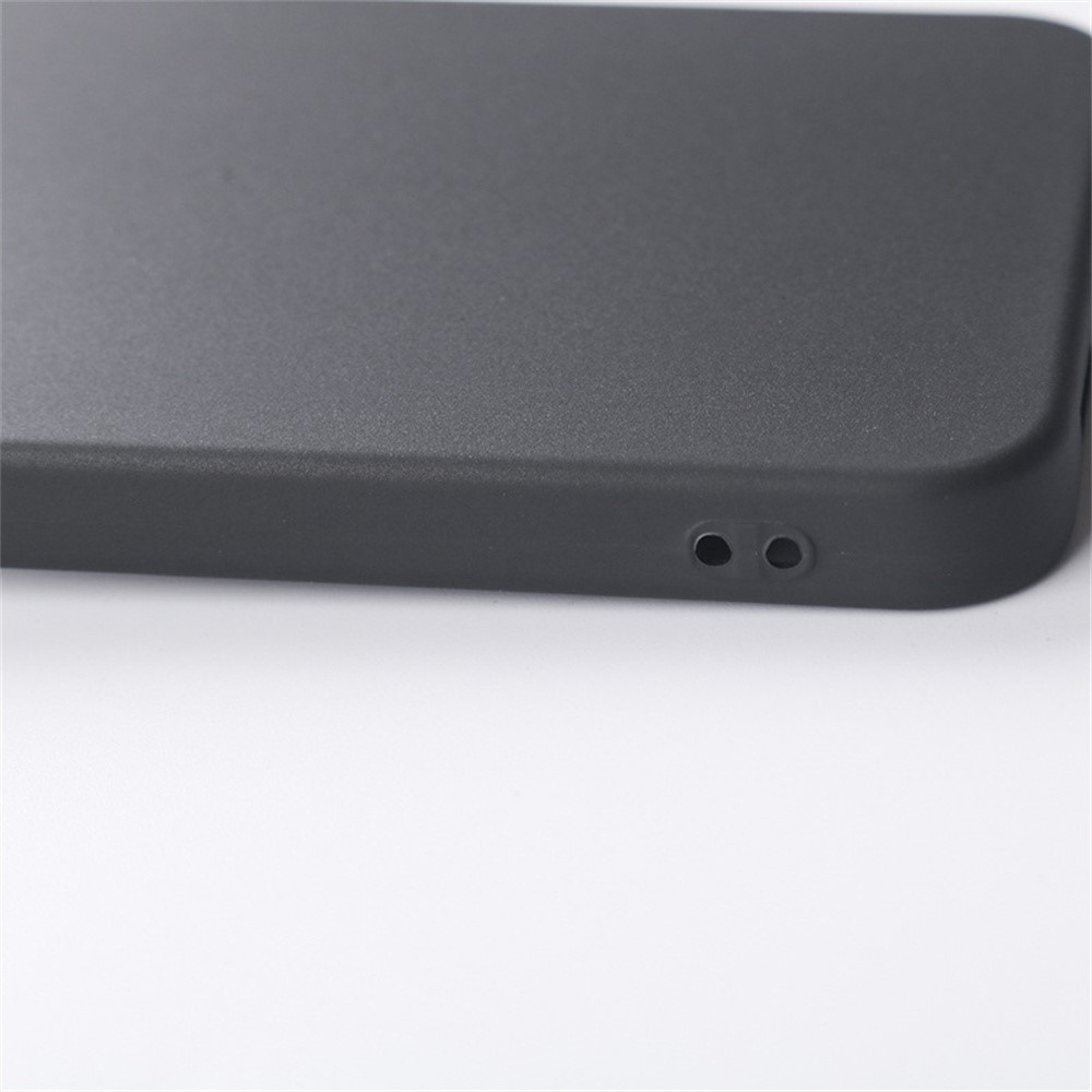 Matt zselés tok Samsung Galaxy S25 Ultra készülékhez - fekete