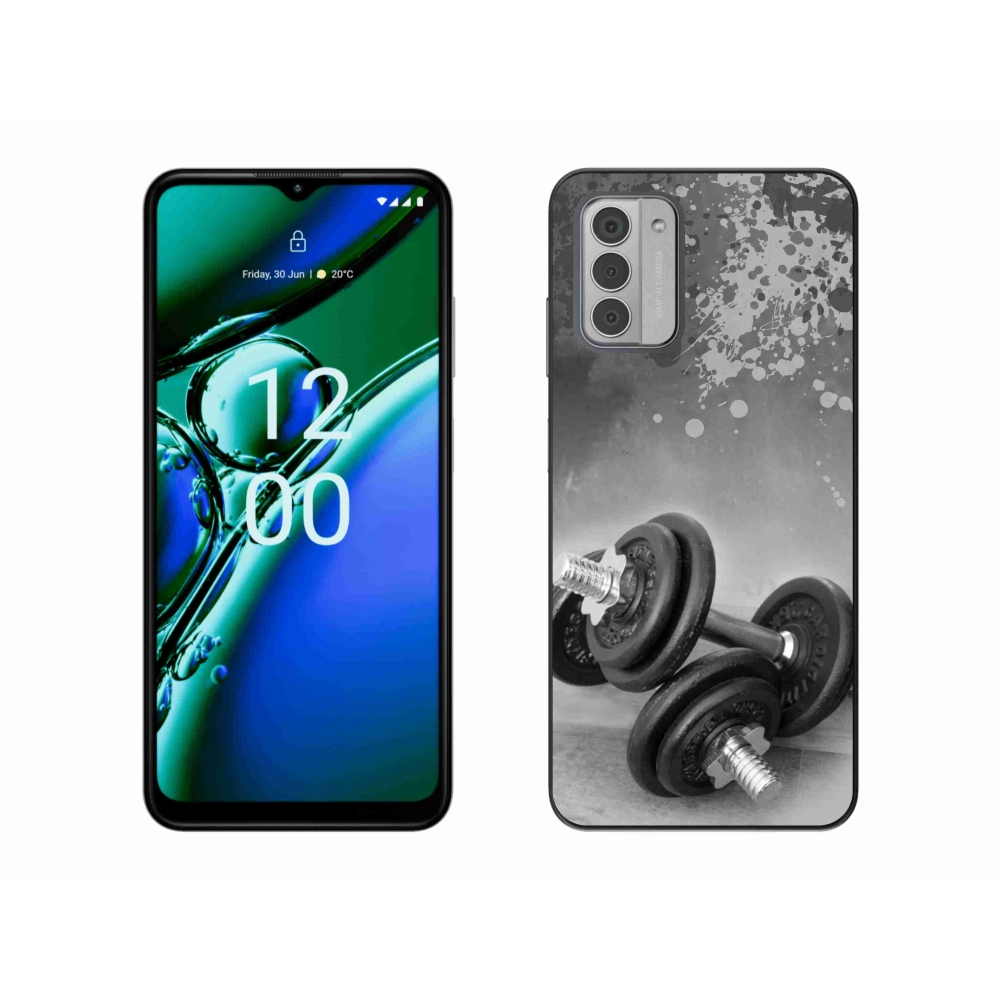 Zselés borítás mmCase a Nokia G42 készülékhez - súlyzók 1