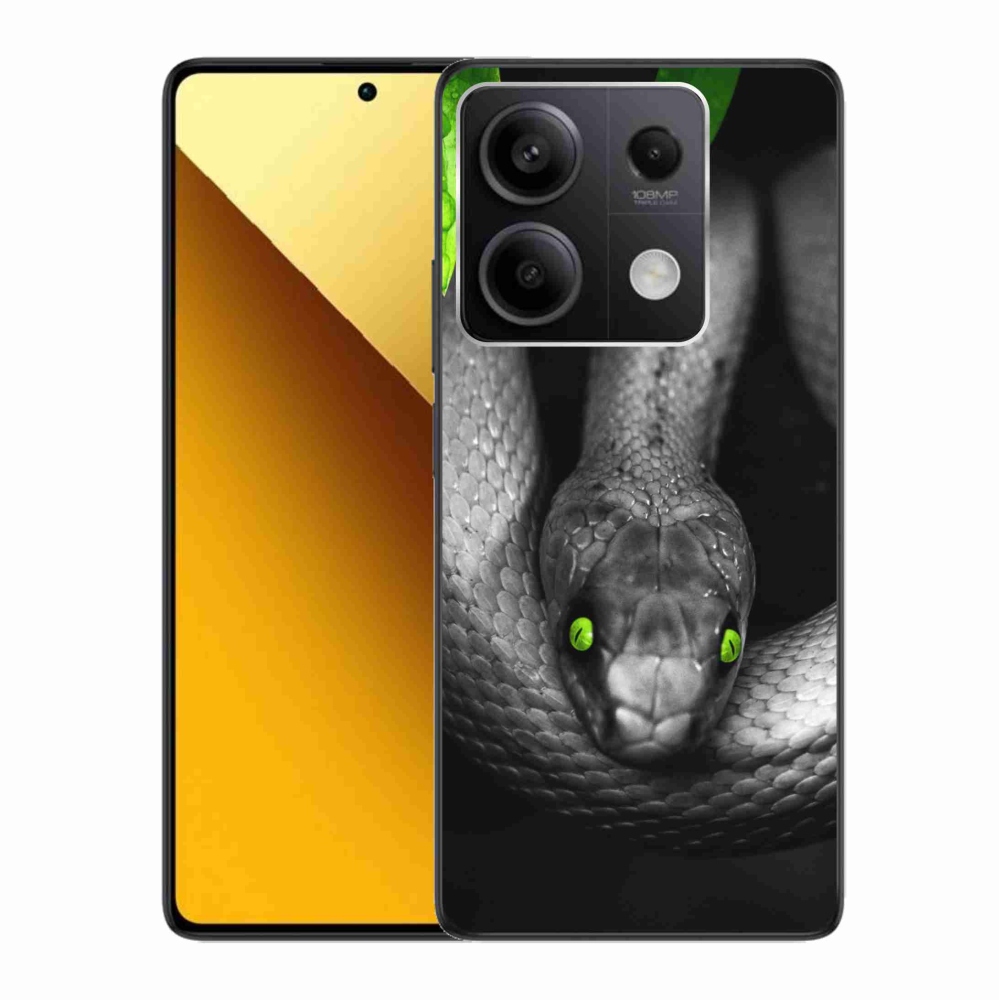 Gél borítás mmCase a Xiaomi Redmi Note 13 5G-hez - kígyó