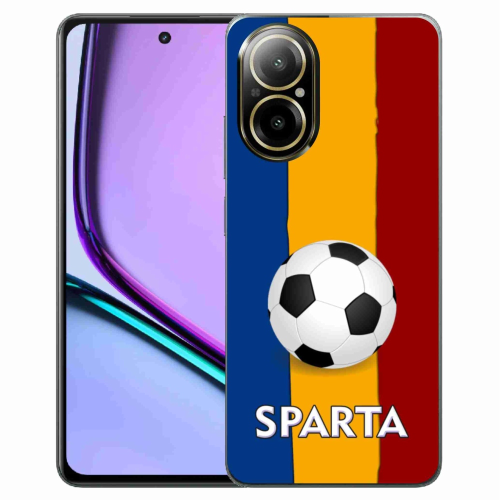 Gél borítás mmCase a Realme C67 készülékhez - futball 1