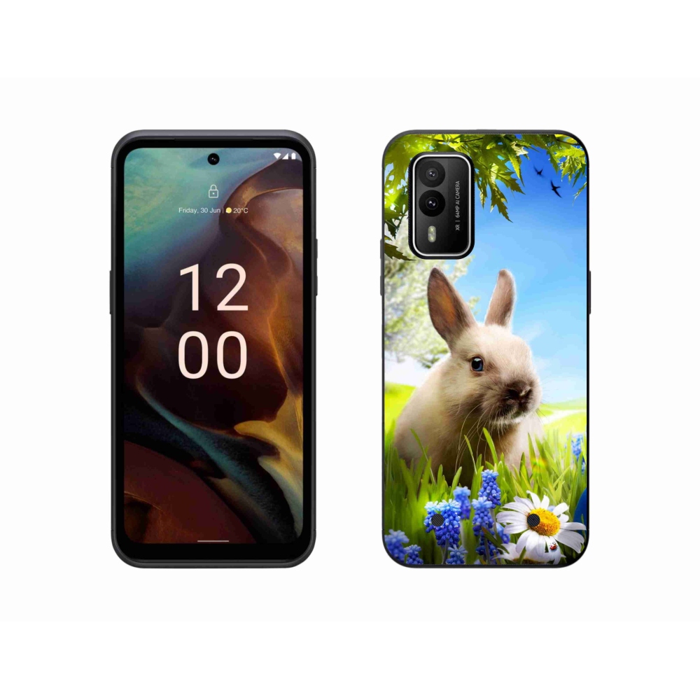 Zselés borítás mmCase a Nokia XR21 készülékhez - nyuszi