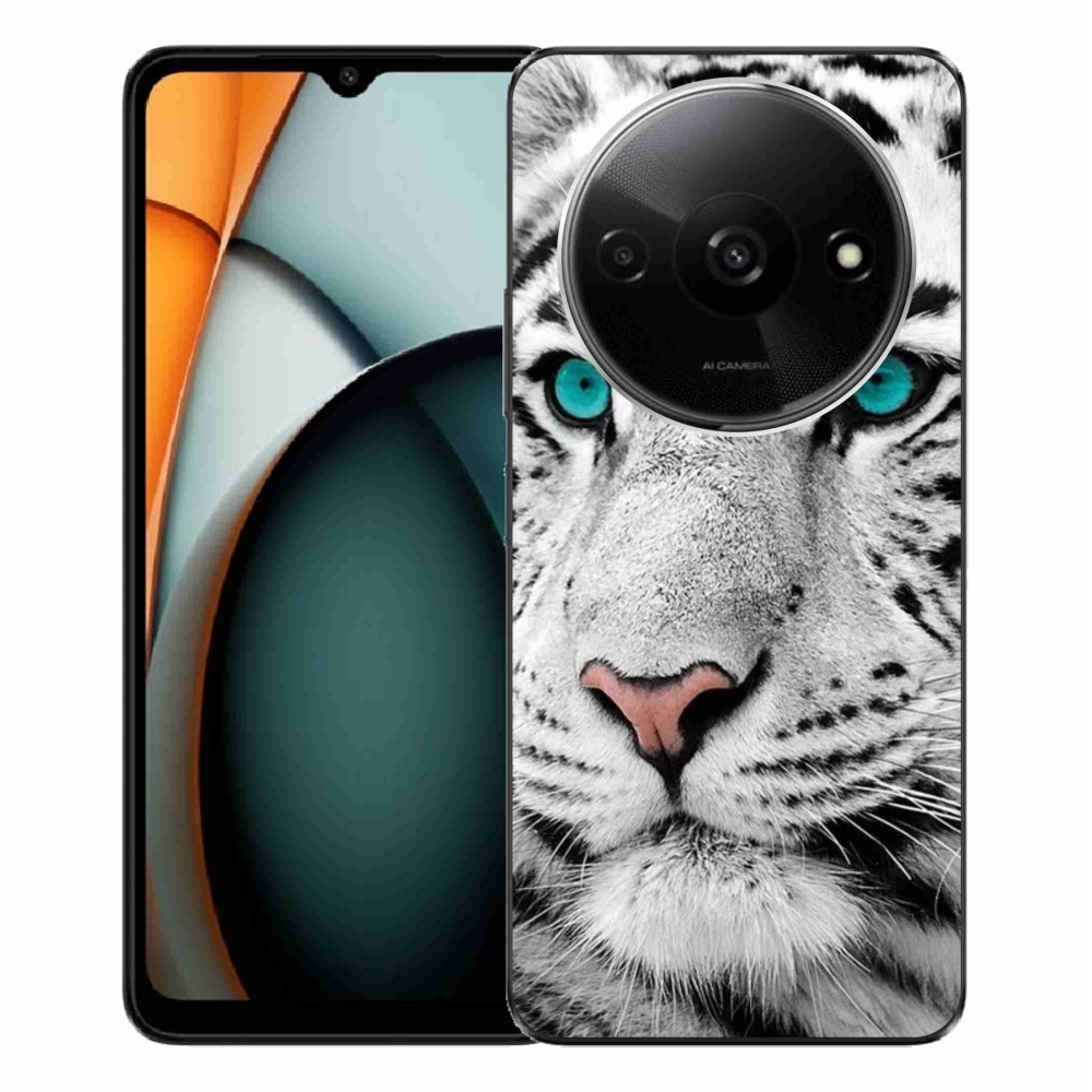 Gél borítás mmCase a Xiaomi Redmi A3-hoz - fehér tigris